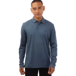 T-Shirts And Vests|Polo Shirts*Boss Pado 30 Long Sleeve Polo Shirt in Blue