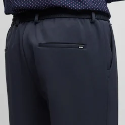 Formalwear*Boss P-Genius Slim-Fit Pants in Blue