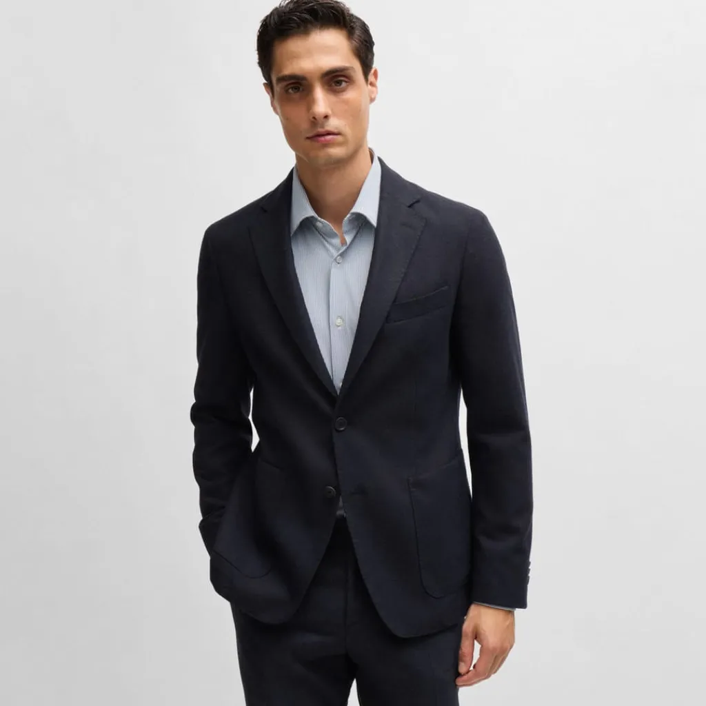 Formalwear*Boss P-Hanry Slim-Fit Blazer in Dark Blue