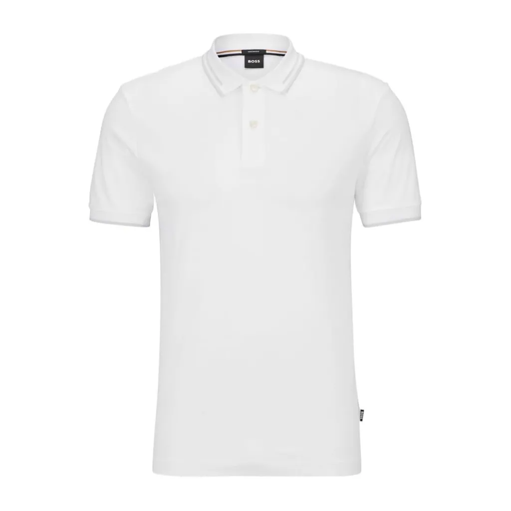 Polo Shirts*Boss Phillipson 115 Polo Shirt in White