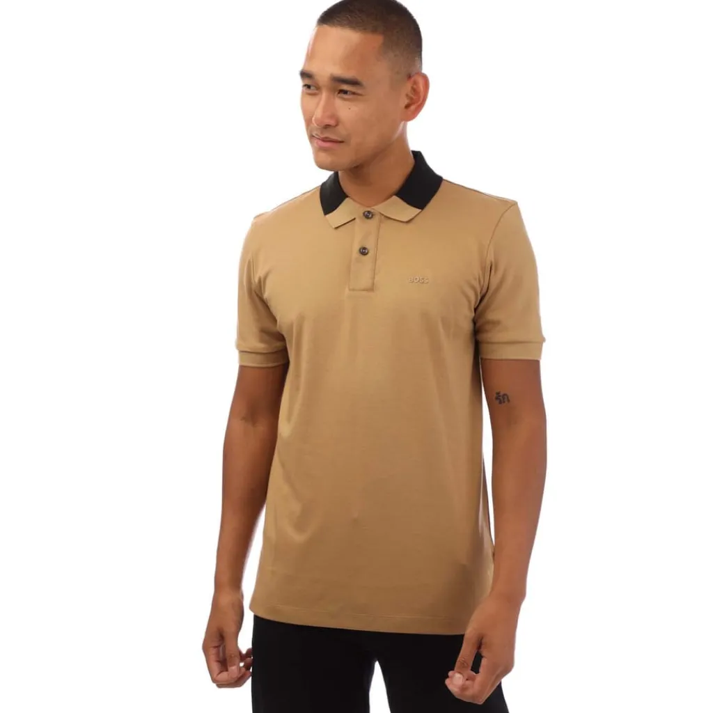 Polo Shirts*Boss Phillipson 116 Polo Shirt in Beige