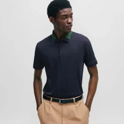 Polo Shirts*Boss Phillipson 116 Polo Shirt in Dark Blue