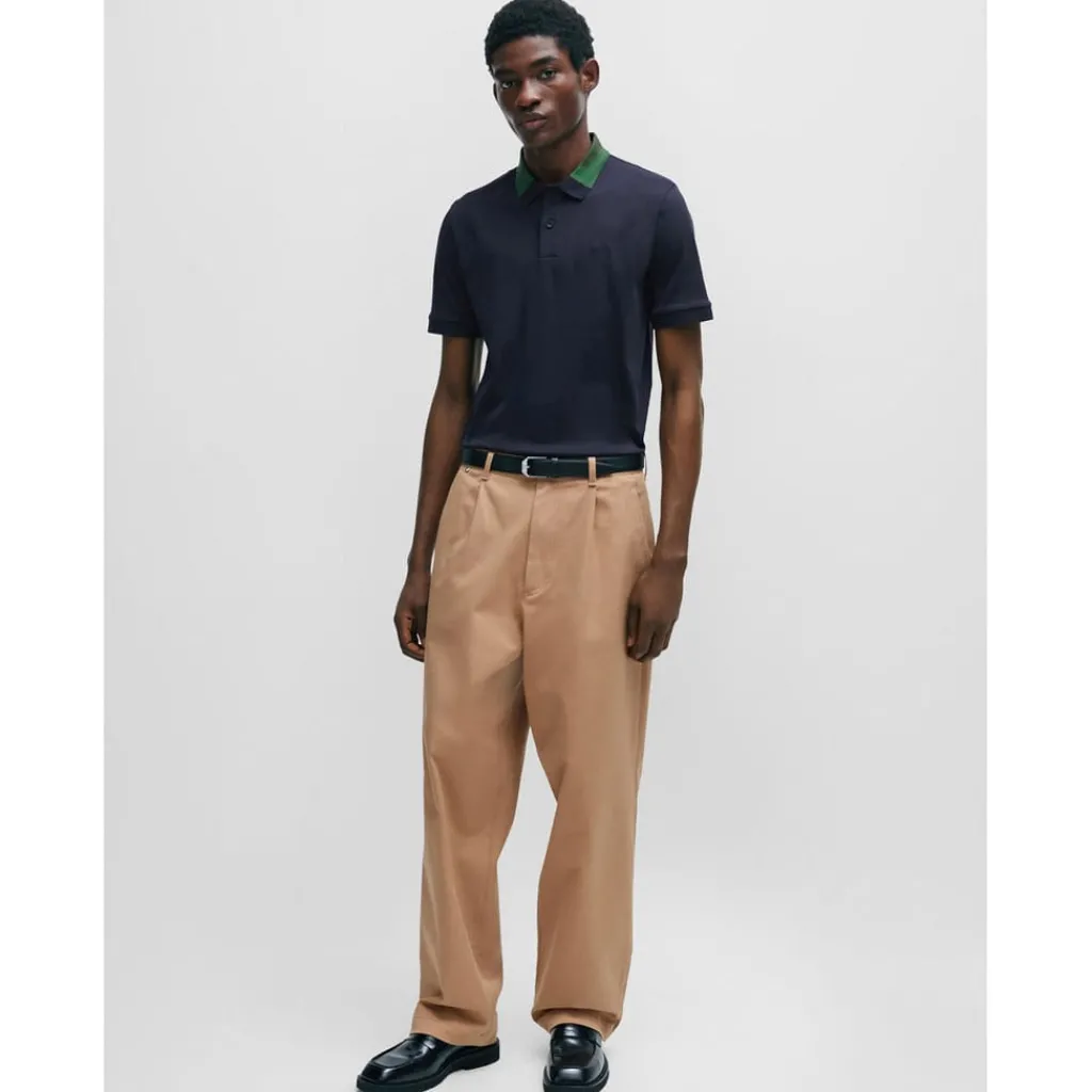 Polo Shirts*Boss Phillipson 116 Polo Shirt in Dark Blue