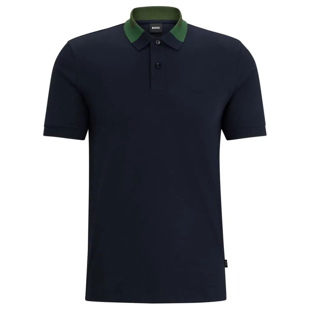 Polo Shirts*Boss Phillipson 116 Polo Shirt in Dark Blue