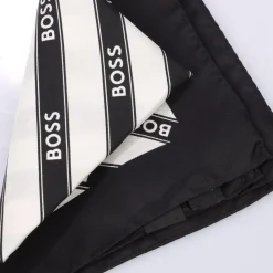 Assorted|Formalwear*Boss Pocket Square in Black