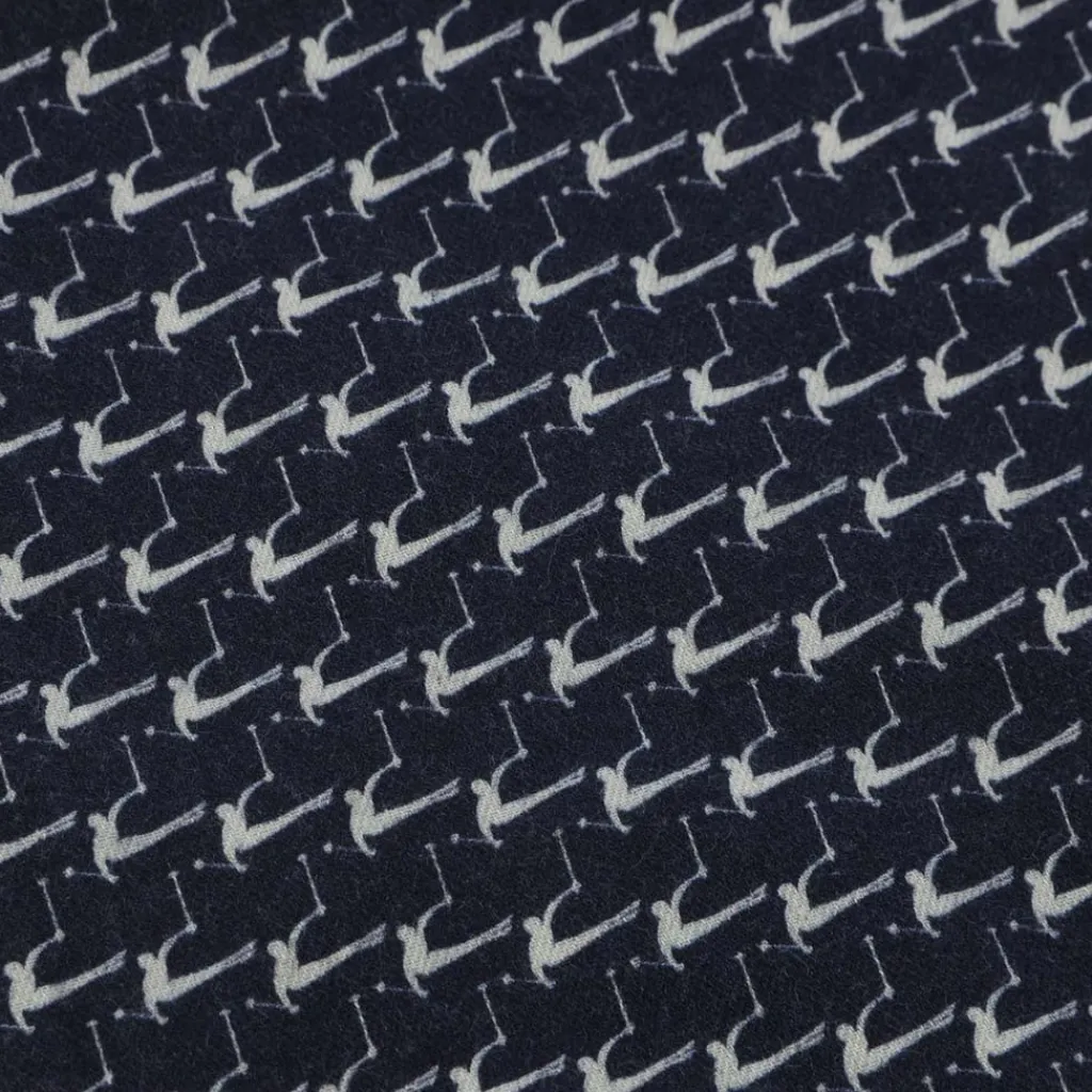 Assorted*Boss Pocket Square in Dark Blue