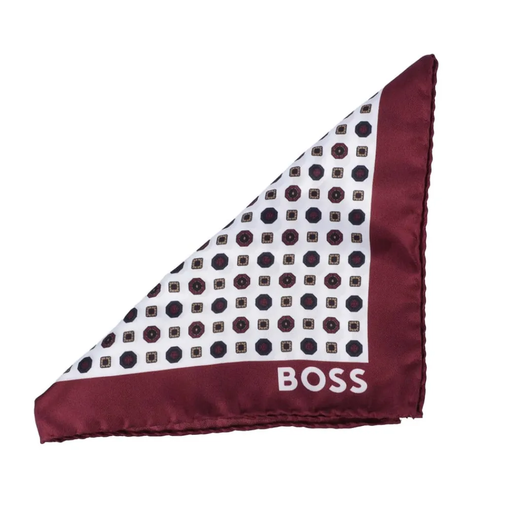 Assorted|Formalwear*Boss Pocket Square in Natural