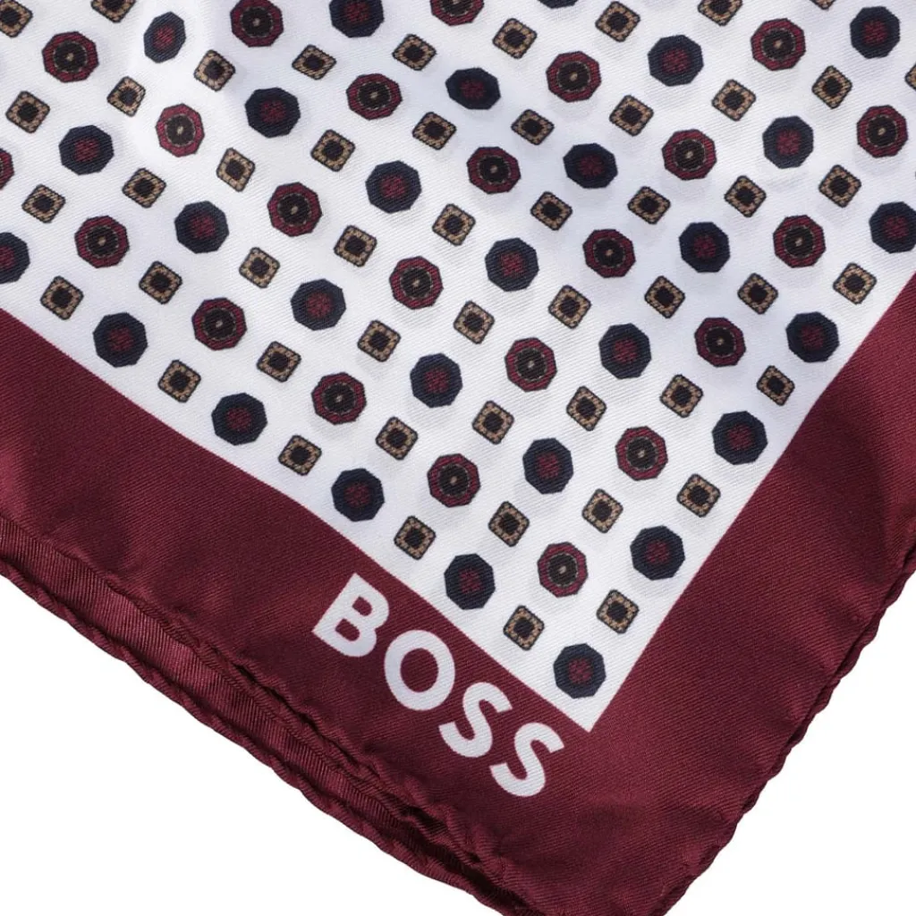 Assorted|Formalwear*Boss Pocket Square in Natural