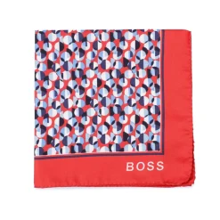 Assorted|Formalwear*Boss Pocket Square in Red