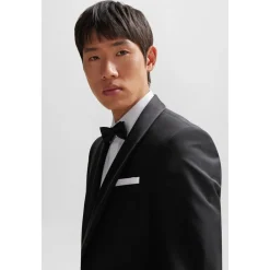 Assorted*Boss Pocket Square in White