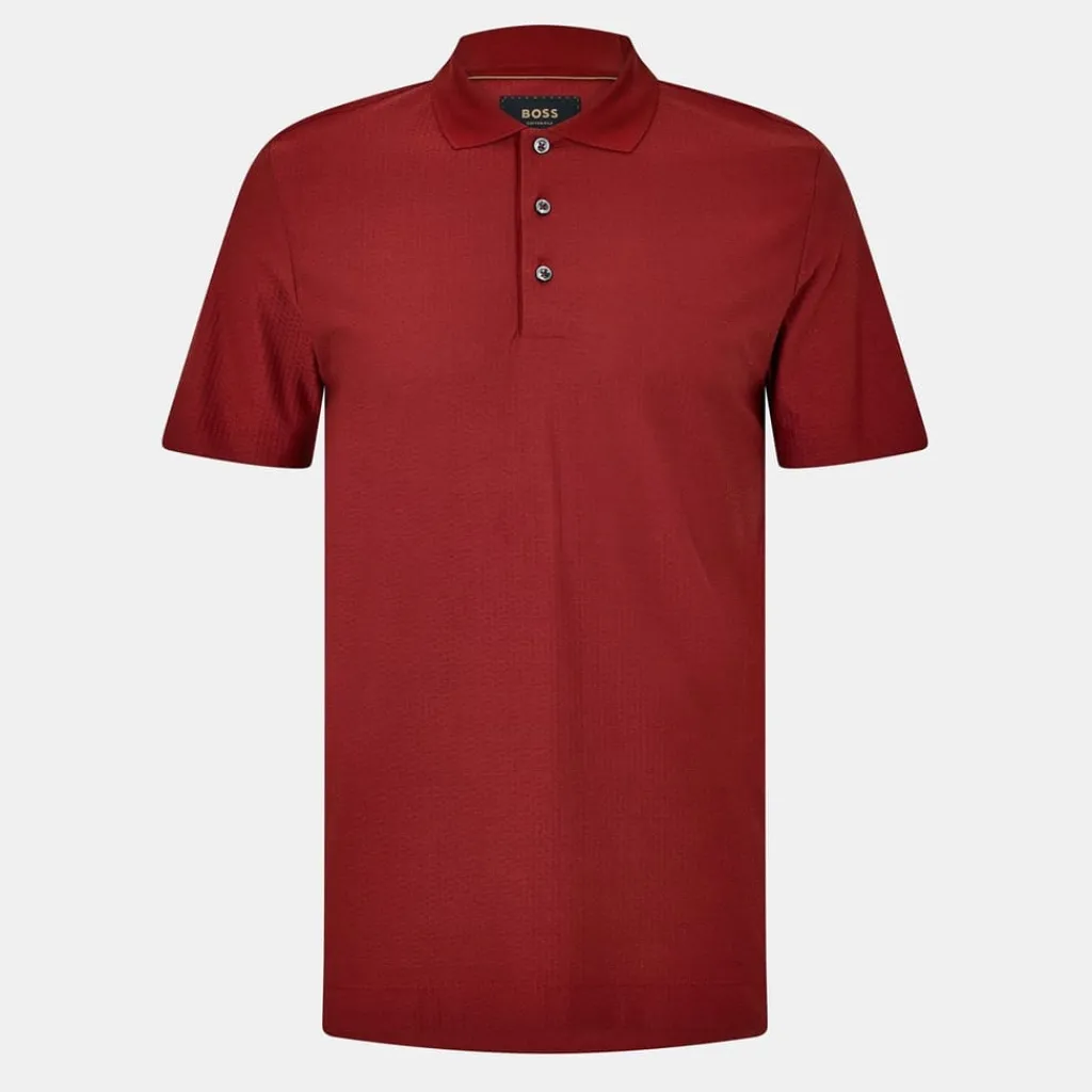 Polo Shirts*Boss Polo T-Shirt in Red