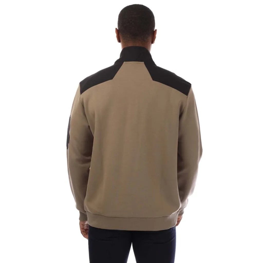 Sweatshirts*Boss Quarter-Zip Sweatshirt in Green