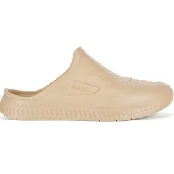 Beach Shoes*Boss R Rubber Slide in Beige