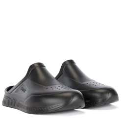 Beach Shoes*Boss R Rubber Slide in Black