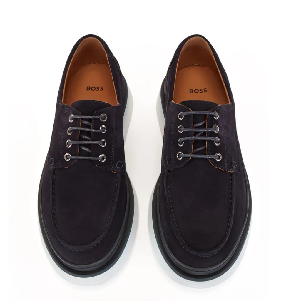 Shoes|Formalwear*Boss Rainard Derby Shoes in Dark Blue
