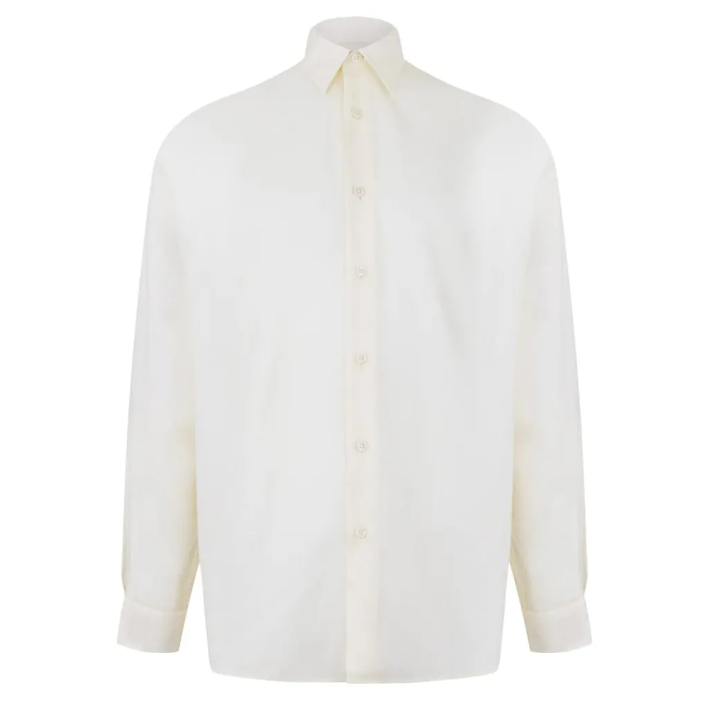 Shirts*Boss Regular Fit Long Sleeve Shirt in White