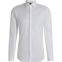 Shirts*Boss Regular Fit Long Sleeve Shirt in White