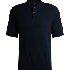 Knitwear*Boss Regular Fit Short Sleeve Shirt in Blue