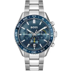 Jewellery-Watches*Boss Runner Chronograph Watch in Silver