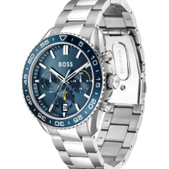 Jewellery-Watches*Boss Runner Chronograph Watch in Silver