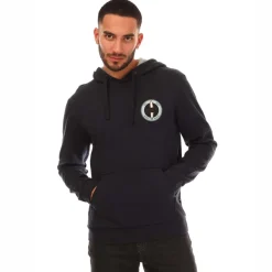 Sweatshirts*Boss Sewin Hoodie in Dark Blue