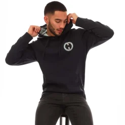 Sweatshirts*Boss Sewin Hoodie in Dark Blue