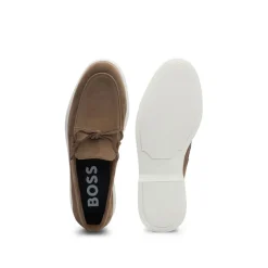 Shoes*Boss Sienne Moccasin Shoes in Beige