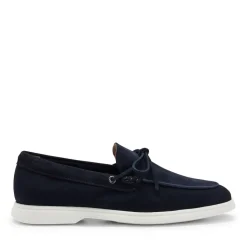 Shoes*Boss Sienne Moccasin Shoes in Dark Blue