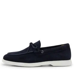 Shoes*Boss Sienne Moccasin Shoes in Dark Blue