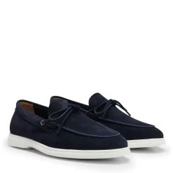 Shoes*Boss Sienne Moccasin Shoes in Dark Blue