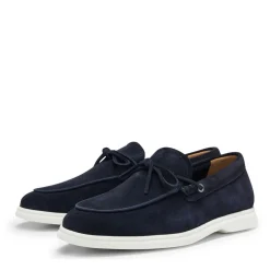 Shoes*Boss Sienne Moccasin Shoes in Dark Blue