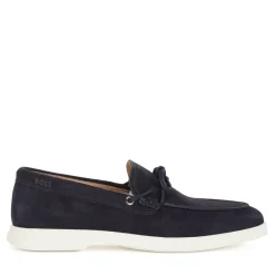 Shoes*Boss Sienne Moccasin Shoes in Dark Blue