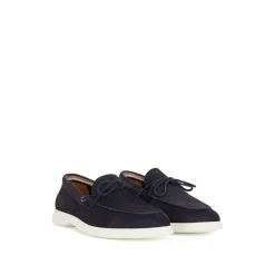Shoes*Boss Sienne Moccasin Shoes in Dark Blue