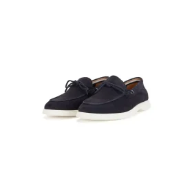 Shoes*Boss Sienne Moccasin Shoes in Dark Blue