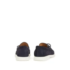 Shoes*Boss Sienne Moccasin Shoes in Dark Blue
