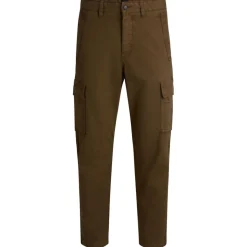 Trousers*Boss Sisla-8 Cargo Trousers in Green
