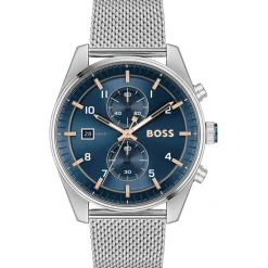 Jewellery-Watches*Boss Skytraveller Chronograph Watch in Silver