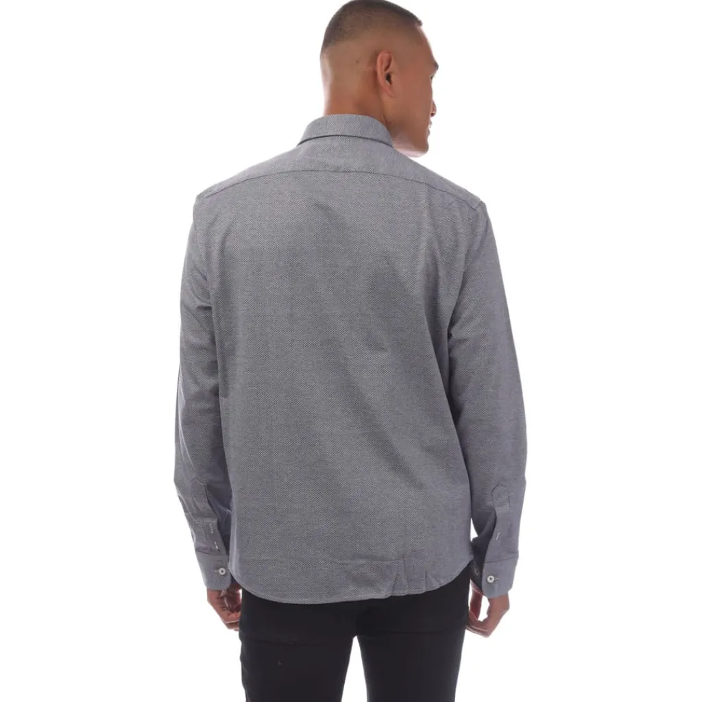 Shirts*Boss S-Liam Kent Shirt in Navy