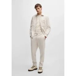 Polo Shirts*Boss Slim Fit Short Sleeve Shirt in White