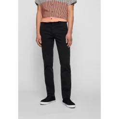 Trousers*Boss Slim Trousers in Black