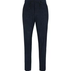 Formalwear*Boss Slim-Fit Trousers in a Water-Repellent Fabric in Blue