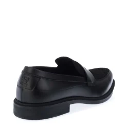 Shoes*Boss Slip On Loafers in Black