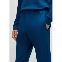 Trousers*Boss T Commuter Slim-Fit Chinos in Blue