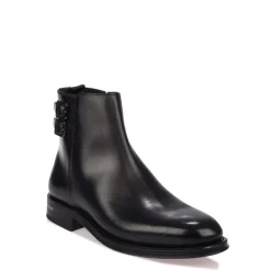 Boots*Boss Terry Half Boots in Black