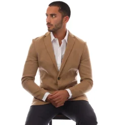Formalwear*Boss T-Heston-DF Blazer Jacket in Beige