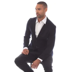 Formalwear*Boss T-Heston-DF Blazer Jacket in Dark Blue