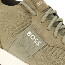 Trainers|Footwear*Boss Titanium Running Trainers in Green