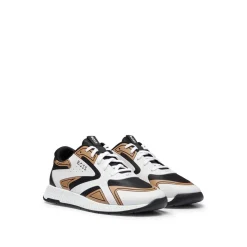 Trainers|Footwear*Boss Titanium Running Trainers in Beige