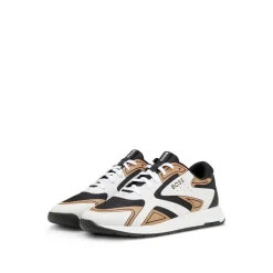Trainers|Footwear*Boss Titanium Running Trainers in Beige