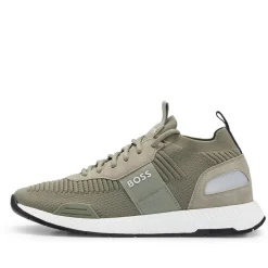 Fitness And Gym Footwear|Running Shoes*Boss Titanium Trainers in Green